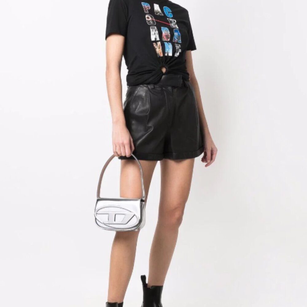 New DIESEL SILVER ‘1DR’ HANDBAG